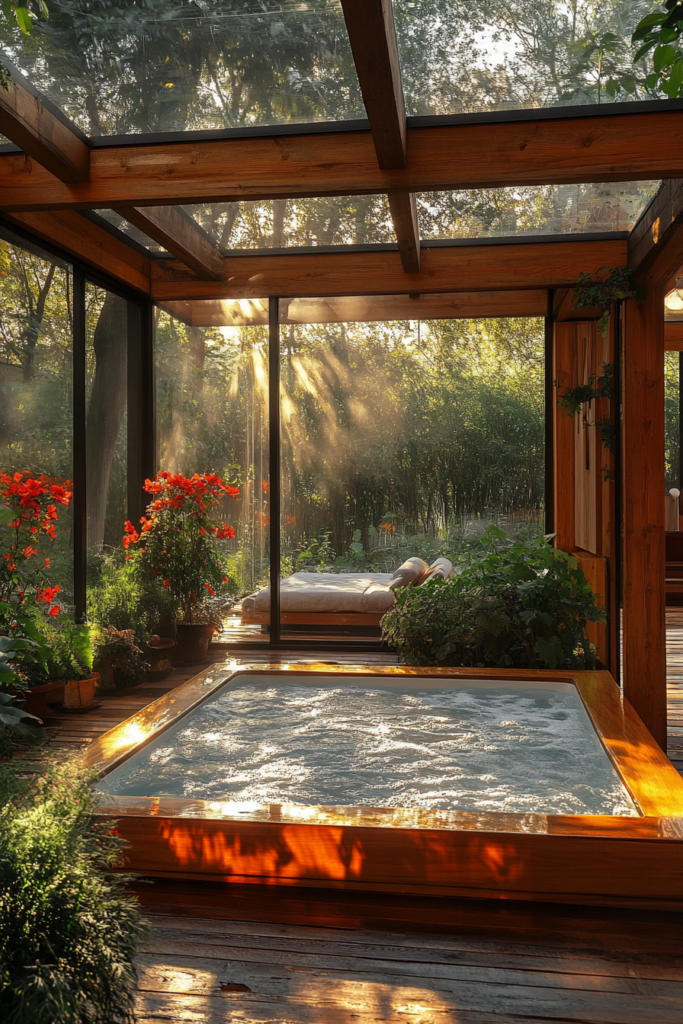 Pérgola jacuzzi