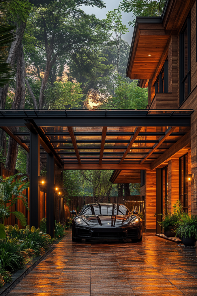 Pérgola parqueadero Pérgola garage