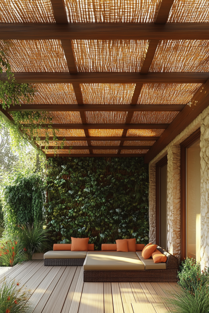 Pérgola Forro Costal Pérgola Forro Costal