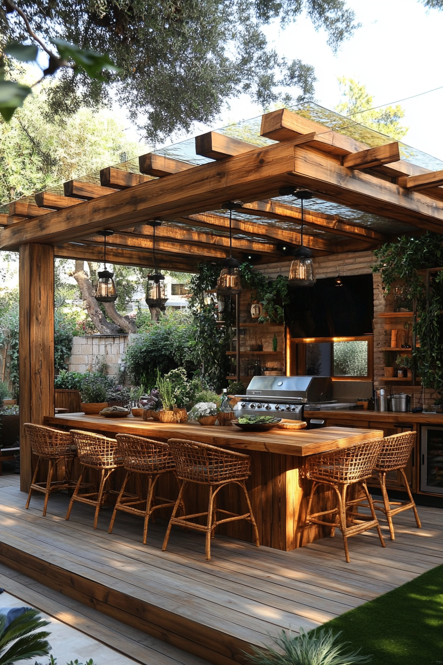 Pérgola Exterior Comedor
